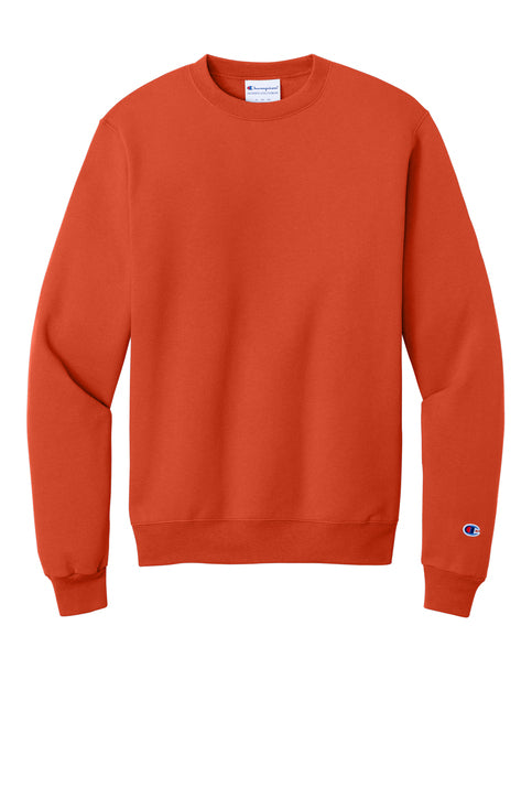 Champion Powerblend Crewneck Sweatshirt with custom logo embroidery