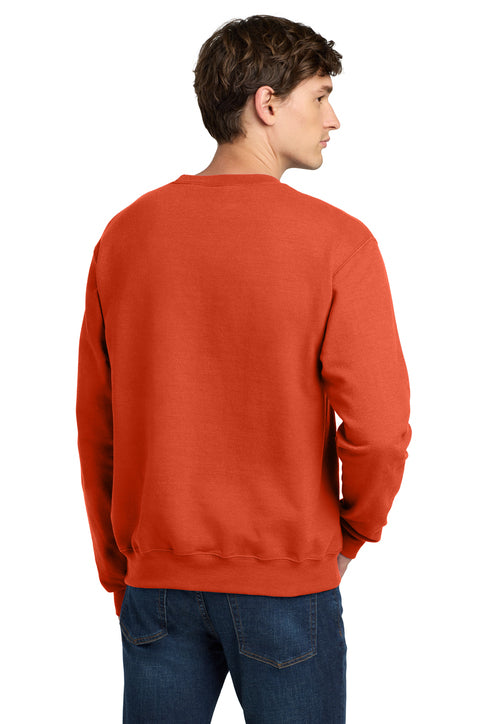 Champion Powerblend Crewneck Sweatshirt with custom logo embroidery