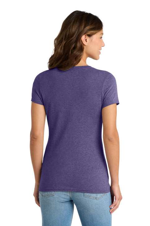 Port & Co Women's Tri-Blend V-Neck Tee