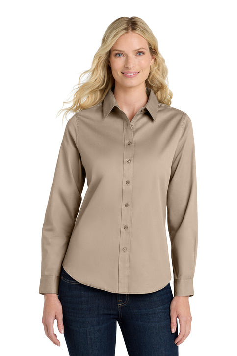 Port Authority Ladies Long Sleeve Easy Care Shirt