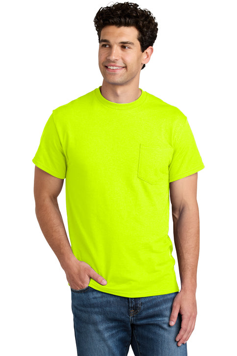 Gildan DryBlend 50 Cotton/50 Poly Pocket T-Shirt