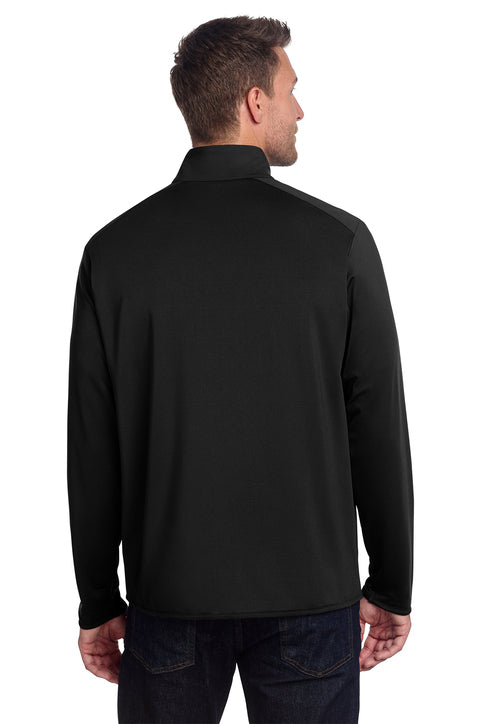 Port Authority Accord Stretch Fleece Full-Zip with custom logo embroidery