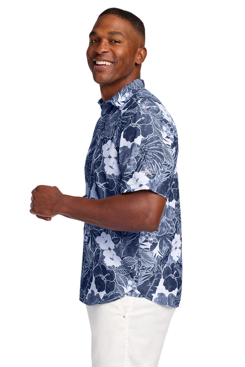 Tommy Bahama Coconut Point Playa Flora Short Sleeve Shirt