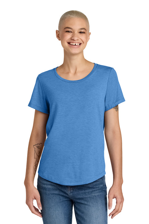Allmade Women’s Relaxed Tri-Blend Scoop Neck Tee