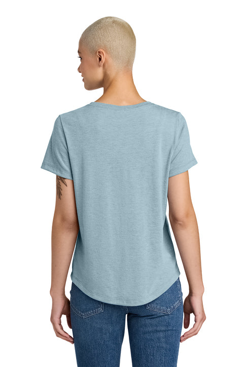 Allmade Women’s Relaxed Tri-Blend Scoop Neck Tee