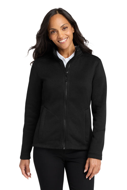 Port Authority Women's Arc Sweater Fleece Jacket