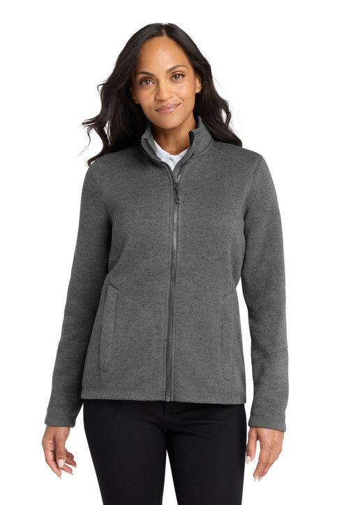 Port Authority Women's Arc Sweater Fleece Jacket