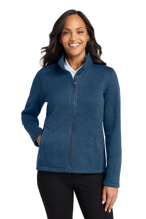 Port Authority Women's Arc Sweater Fleece Jacket