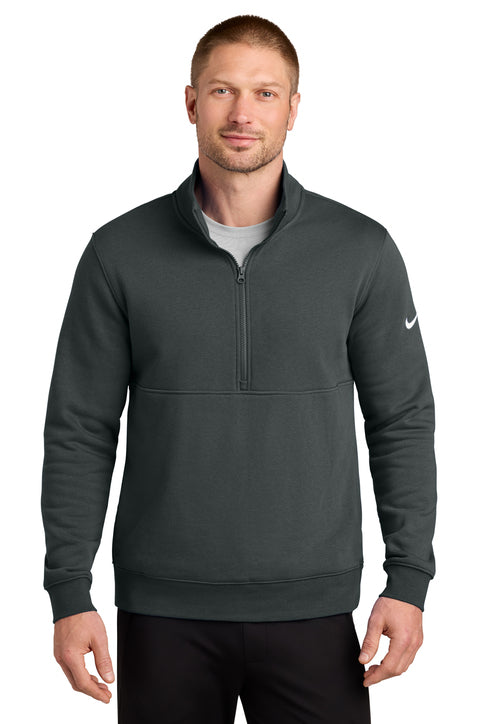 Nike Club Fleece Sleeve Swoosh 1/2-Zip