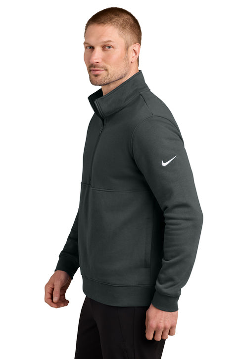 Nike Club Fleece Sleeve Swoosh 1/2-Zip