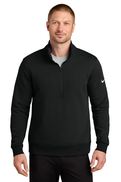 Nike Club Fleece Sleeve Swoosh 1/2-Zip