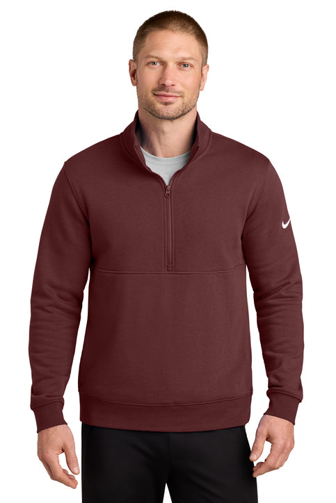 Nike Club Fleece Sleeve Swoosh 1/2-Zip
