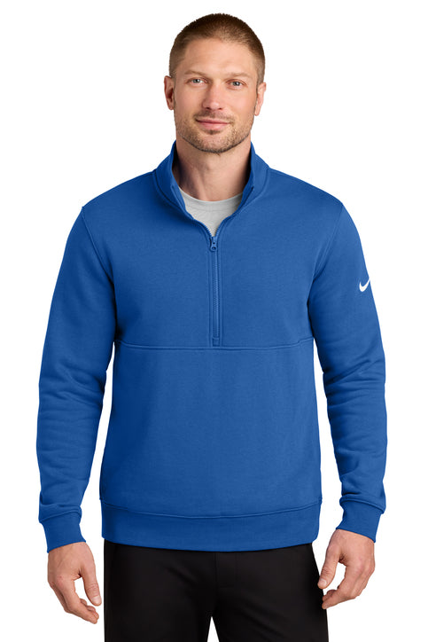 Nike Club Fleece Sleeve Swoosh 1/2-Zip