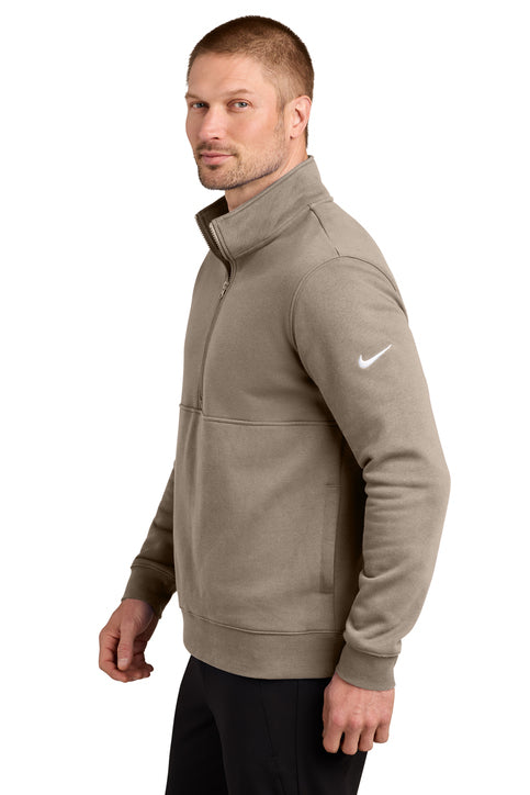 Nike Club Fleece Sleeve Swoosh 1/2-Zip