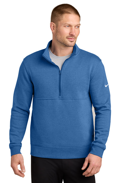Nike Club Fleece Sleeve Swoosh 1/2-Zip