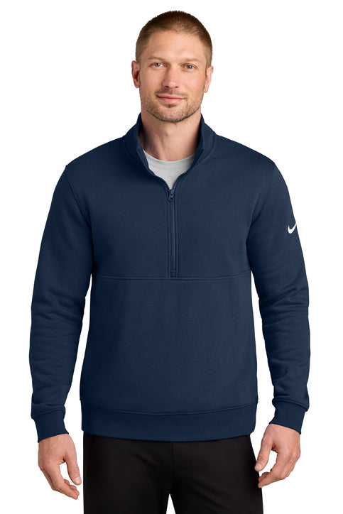 Nike Club Fleece Sleeve Swoosh 1/2-Zip