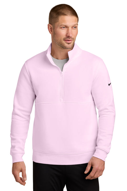 Nike Club Fleece Sleeve Swoosh 1/2-Zip