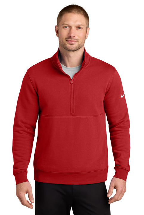 Nike Club Fleece Sleeve Swoosh 1/2-Zip
