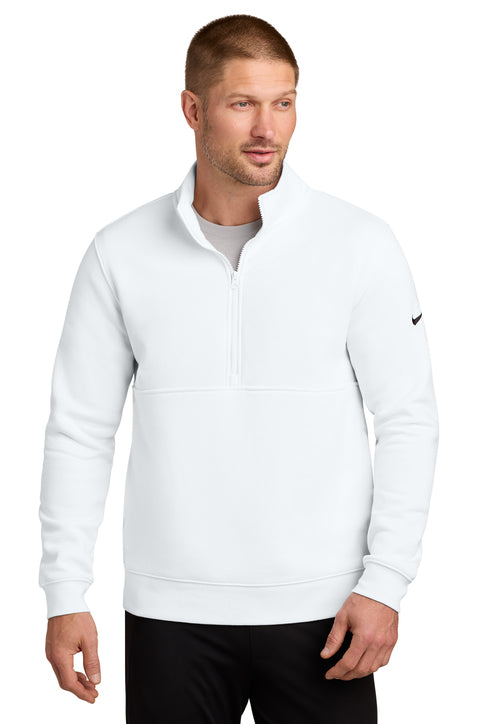 Nike Club Fleece Sleeve Swoosh 1/2-Zip