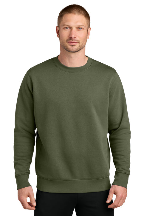 Nike Club Fleece Sleeve Swoosh Crew
