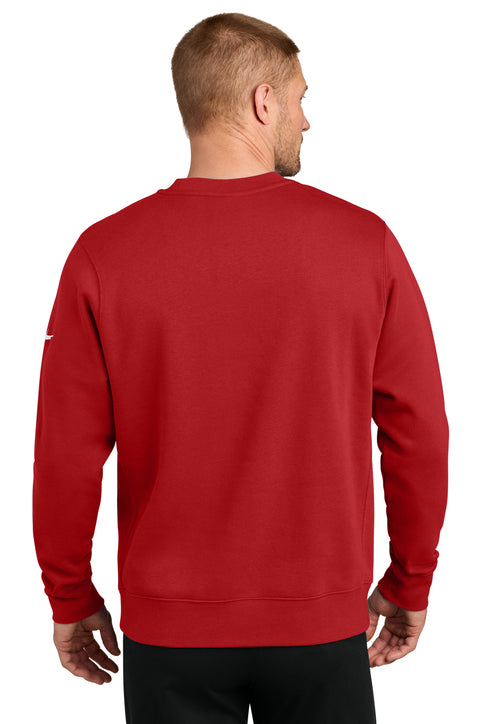 Nike Club Fleece Sleeve Swoosh Crew