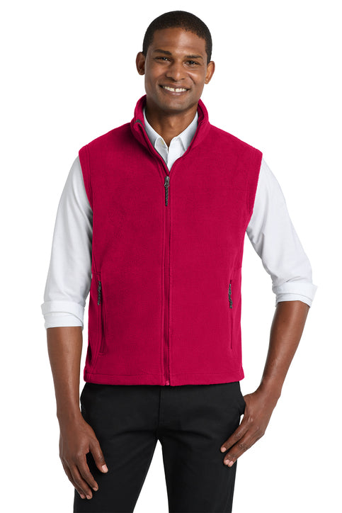 Port Authority Value Fleece Vest with custom logo embroidery
