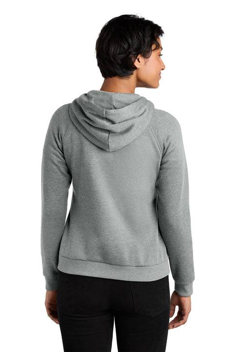 Allmade Women’s Organic CVC Fleece Full-Zip Hoodie