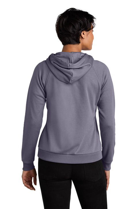 Allmade Women’s Organic CVC Fleece Full-Zip Hoodie