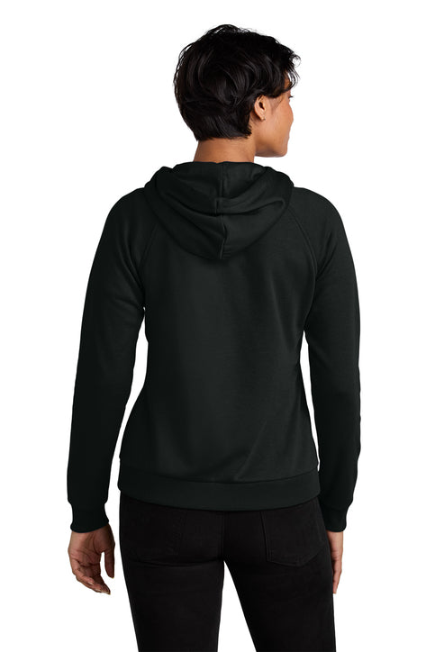Allmade Women’s Organic CVC Fleece Full-Zip Hoodie