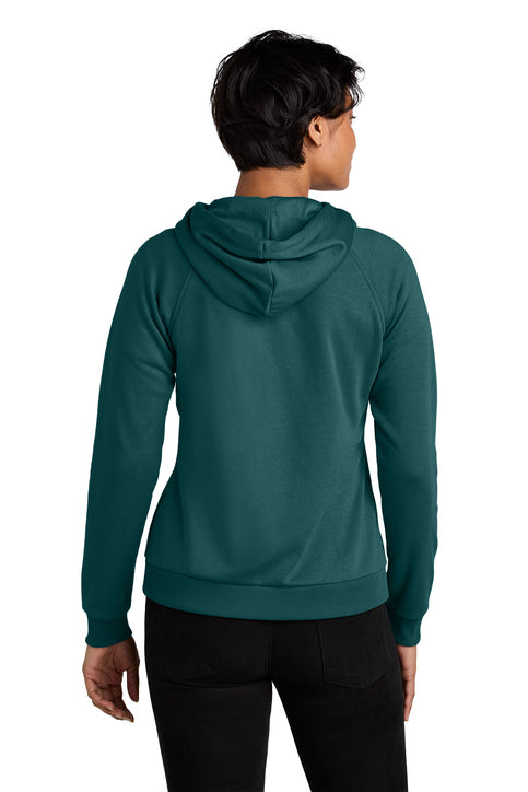 Allmade Women’s Organic CVC Fleece Full-Zip Hoodie