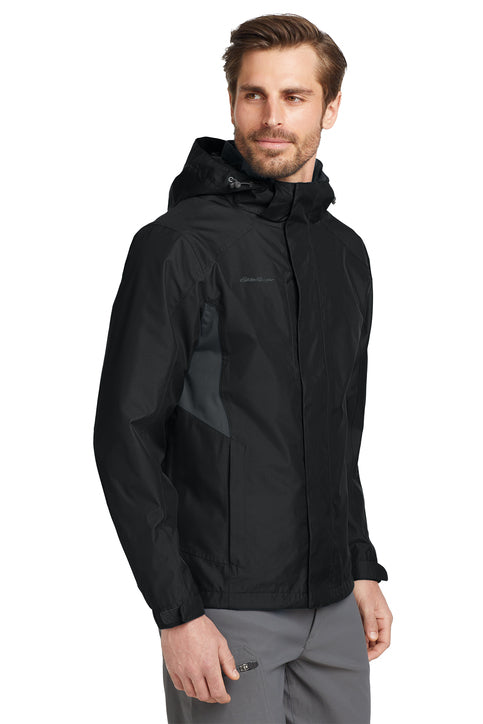 Eddie Bauer Rain Jacket with custom logo embroidery
