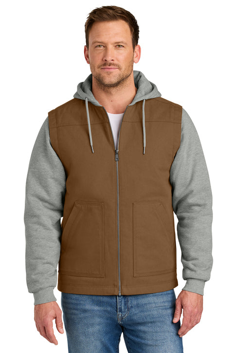 CornerStone Duck Fleece Full-Zip Hooded Jacket