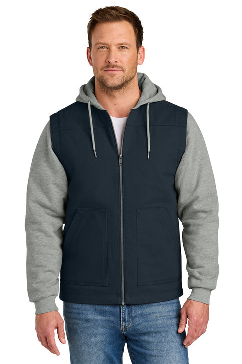 CornerStone Duck Fleece Full-Zip Hooded Jacket