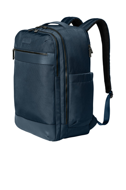 Brooks Brothers Oxford Backpack with custom logo embroidery