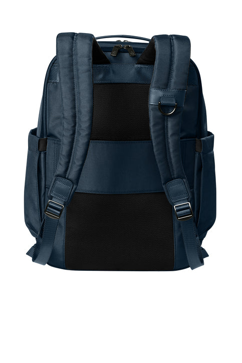 Brooks Brothers Oxford Backpack with custom logo embroidery