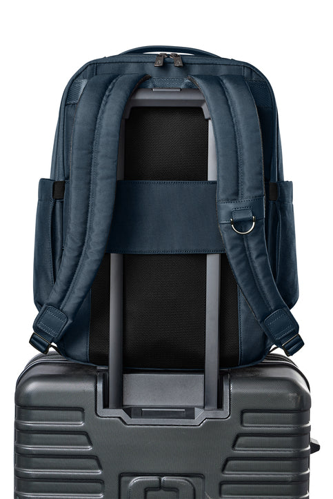 Brooks Brothers Oxford Backpack with custom logo embroidery