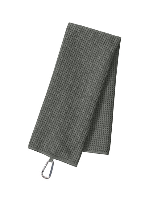 Port Authority Waffle Microfiber Golf Towel