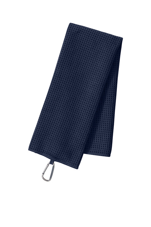 Port Authority Waffle Microfiber Golf Towel