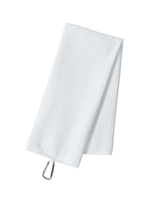 Port Authority Waffle Microfiber Golf Towel