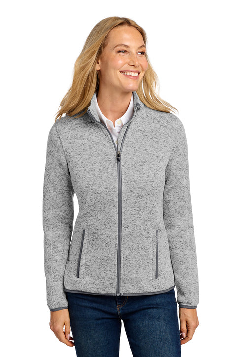 Port Authority Women's Sweater Fleece Jacket