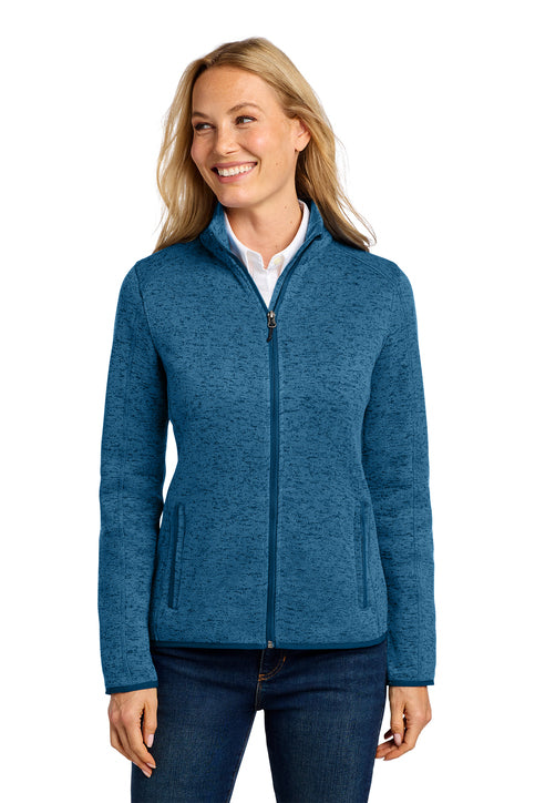 Port Authority Women's Sweater Fleece Jacket