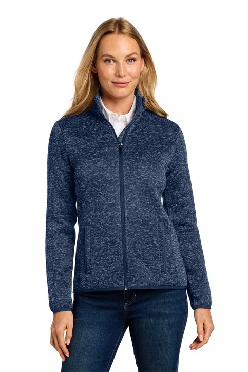 Port Authority Women's Sweater Fleece Jacket