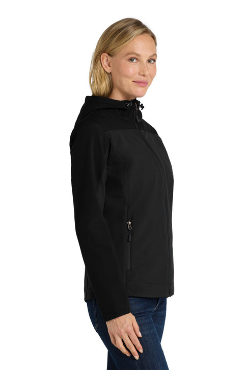 Port Authority Women's Hooded Core Soft Shell Jacket