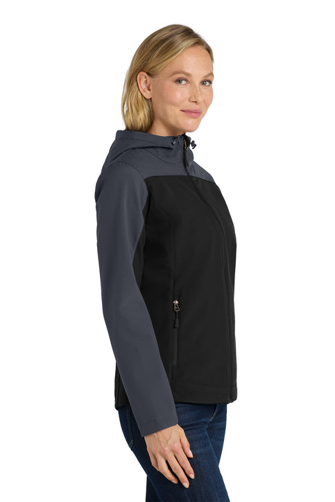 Port Authority Women's Hooded Core Soft Shell Jacket