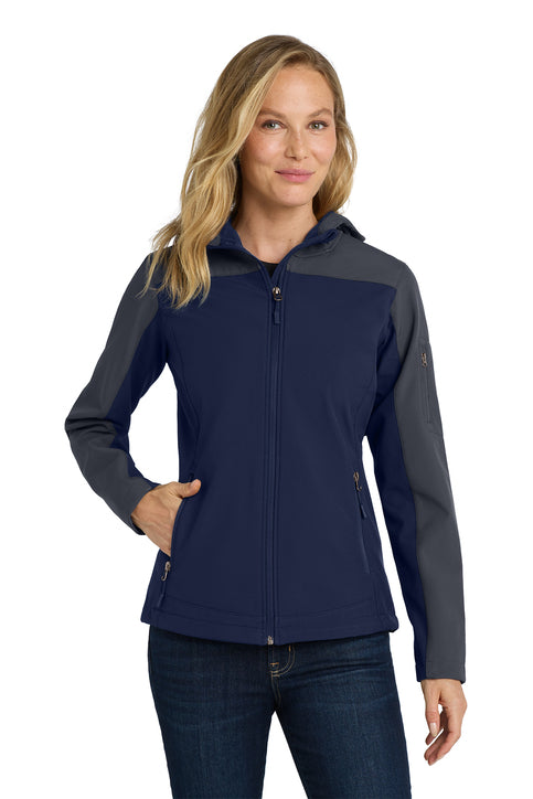 Port Authority Women's Hooded Core Soft Shell Jacket