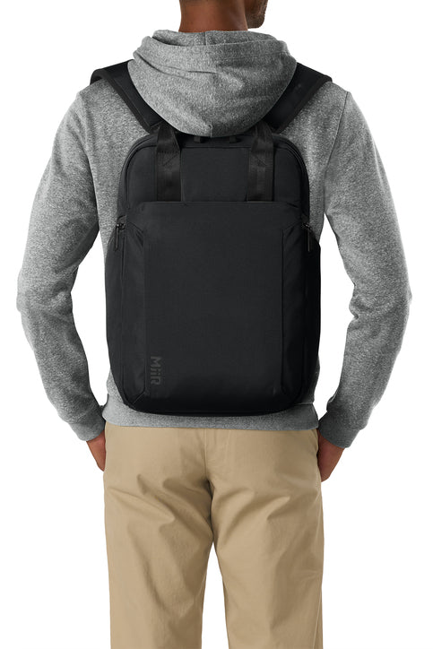 MiiR Kondoh Double-Handle Pack with custom logo embroidery
