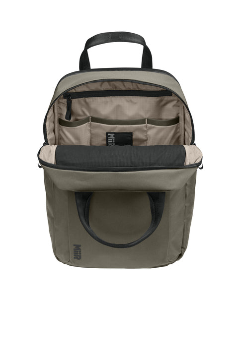 MiiR Kondoh Double-Handle Pack with custom logo embroidery