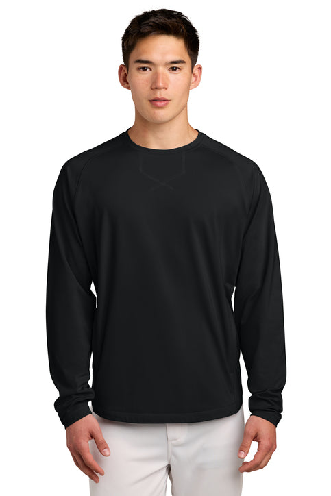 Sport-Tek Sport-Wick Stretch Pocketed Crewneck