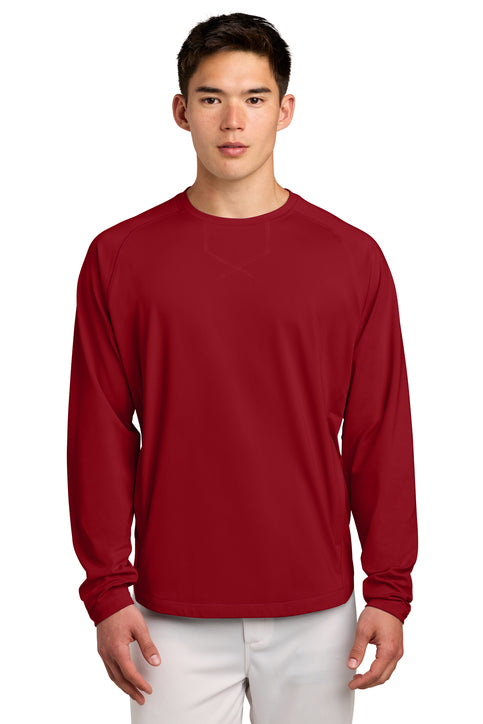 Sport-Tek Sport-Wick Stretch Pocketed Crewneck