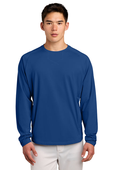 Sport-Tek Sport-Wick Stretch Pocketed Crewneck